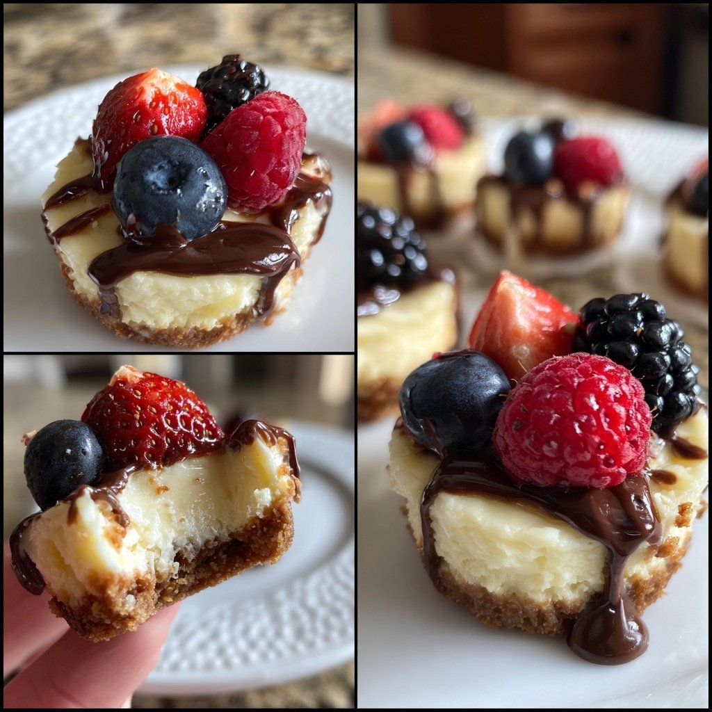 Effortless Mini Cheesecake Bites