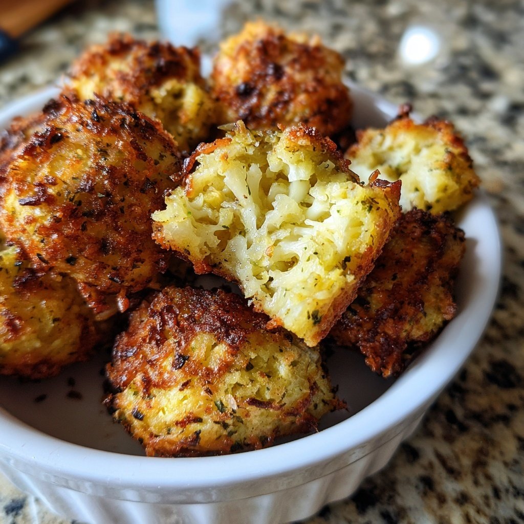 Coconut-Curry Cauliflower Nuggets