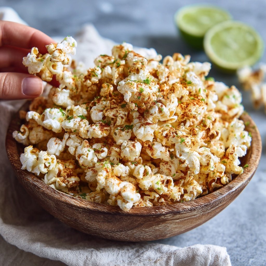 Chili-Lime Popcorn Snacks