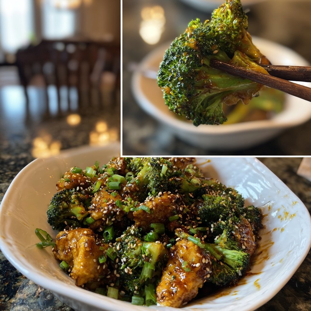 Szechuan Chicken with Broccoli