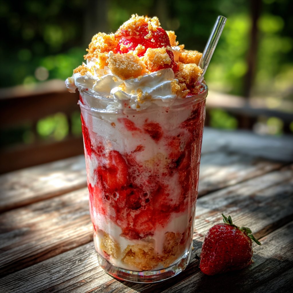 Strawberry Shortcake Milkshake